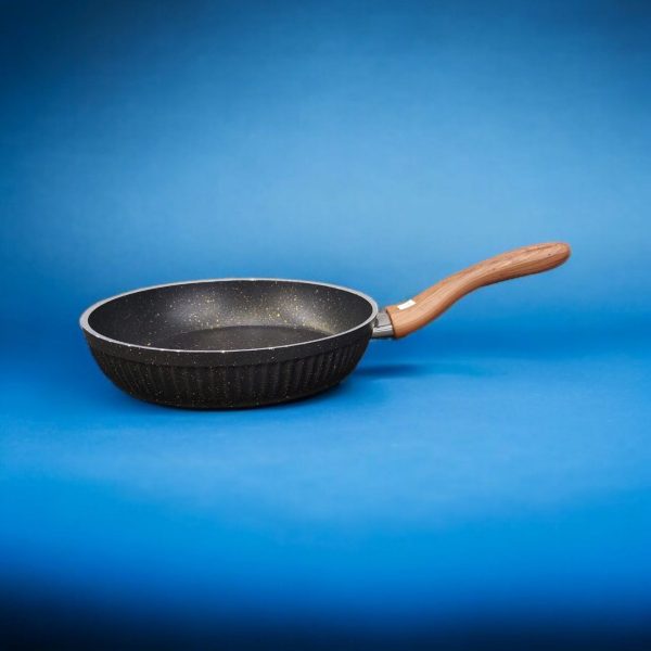 ماهیتابه السا مشکی سایز 24 تک دسته
