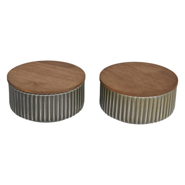 کاسه بی.وی.کی مدل olive کد 455232 مجموعه 2 عددی